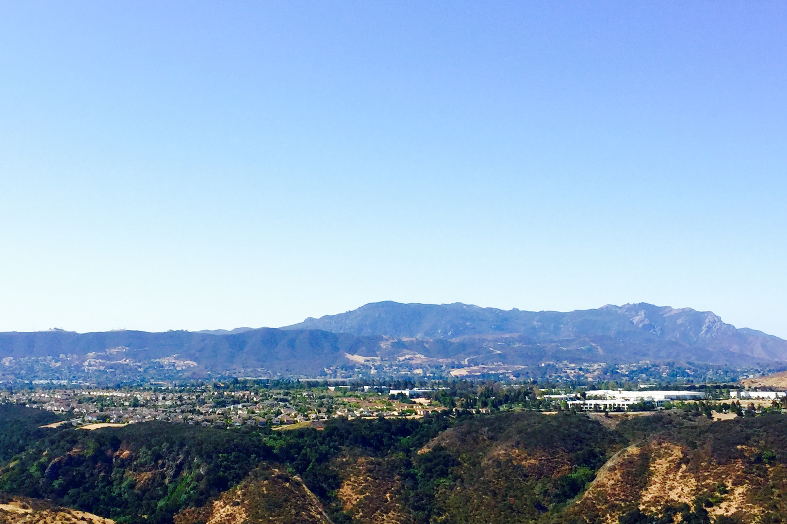An image depicting the trail Fireworks Hill Loop and its surrounding area.