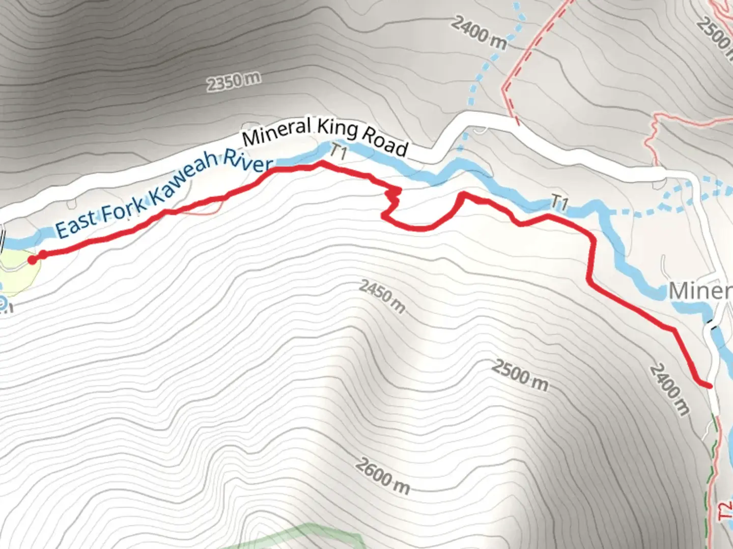 An image depicting the trail Cold Spring Nature Trail and its surrounding area.