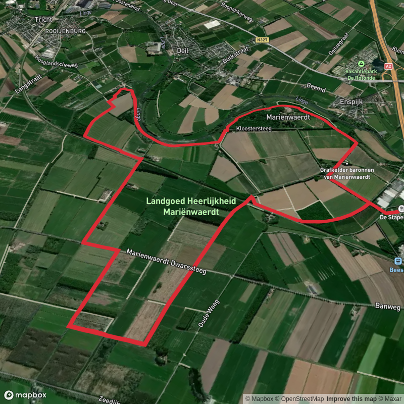 Leidschehoevenpad and Betuwepad Loop
