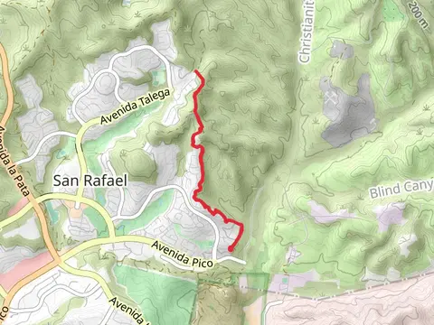 Cristianitos Trail Out and Back