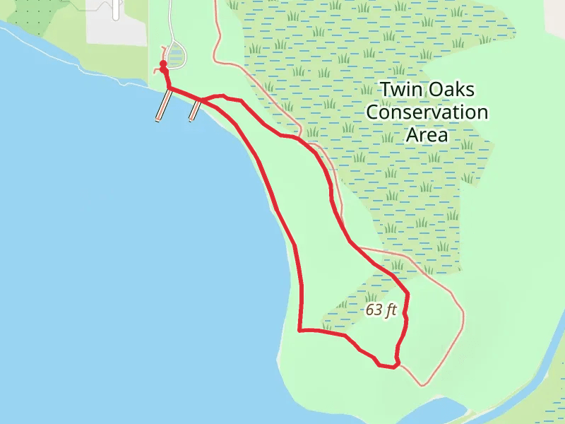 Twin Oaks Conservation Area Loop