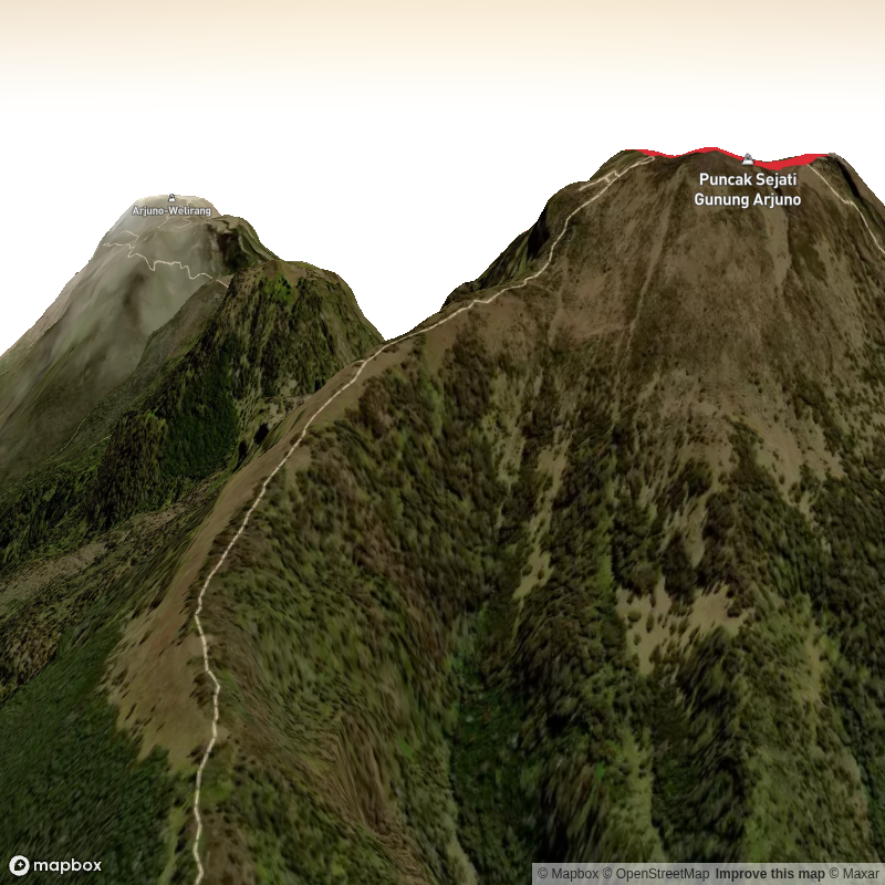 Summit Lengkehan OgalAgil and Gurung Arjuno