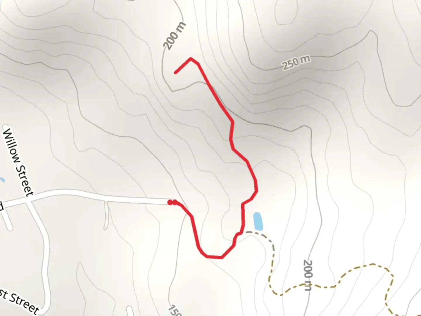 An image depicting the trail Mountain View Road Trail and its surrounding area.