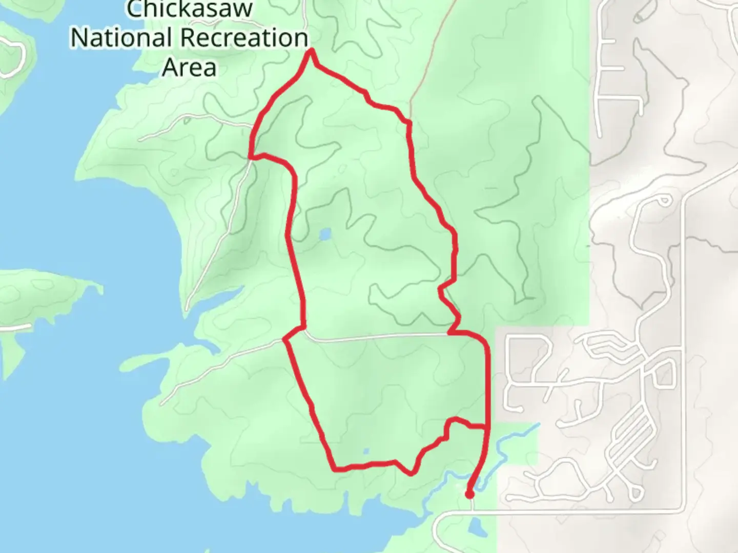 An image depicting the trail Rock Creek Loop Trail 1 and 4 and its surrounding area.