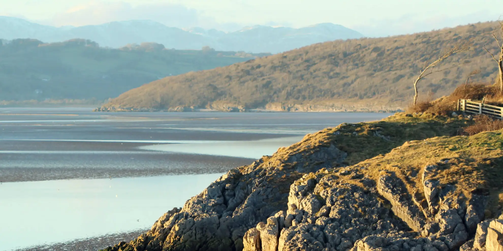 An image depicting the trail Silverdale - Jack Scout - Jenny Brown's Point and Warton Sands and its surrounding area.