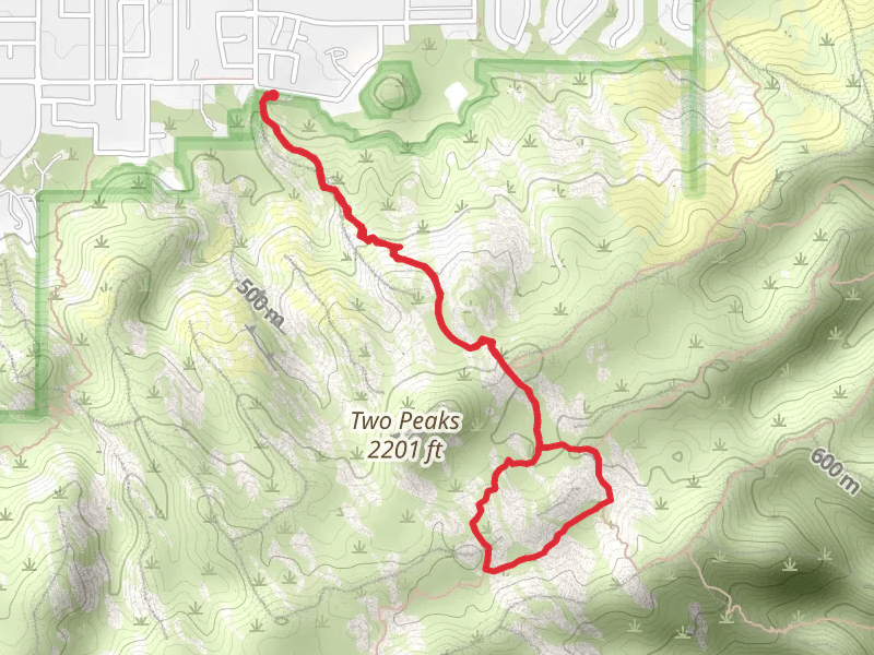 Mormon Trail, Fat Man's Pass and Hidden Valley Trail Loop