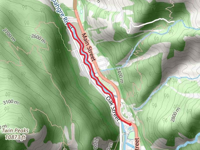 Uncompahgre River Loop Walk
