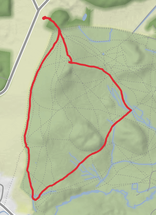Bradgate Park mobile static map