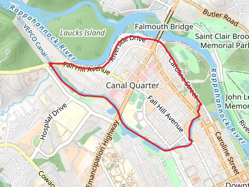 Heritage Trail and Canal Path Trail Loop