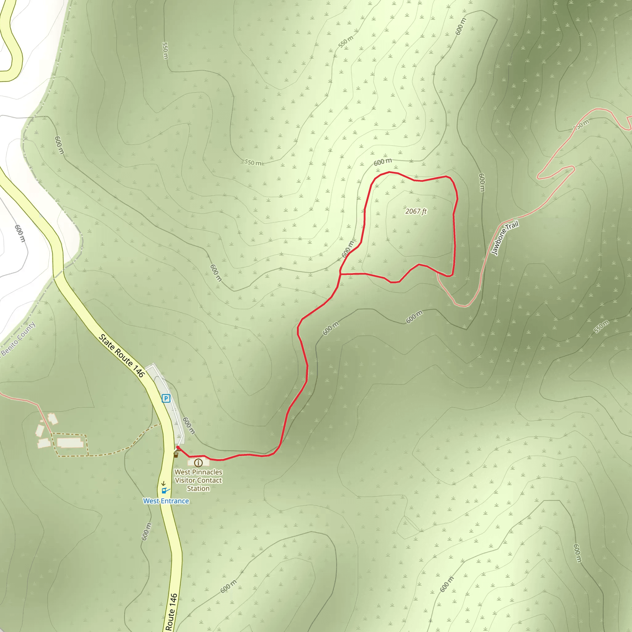 Jawbone Loop mobile static map