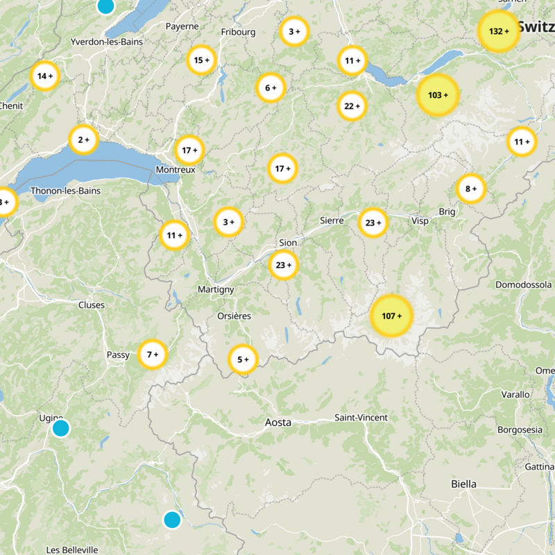 Conthey Static Map