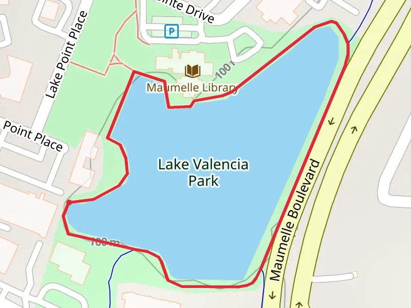 Lake Valencia Loop