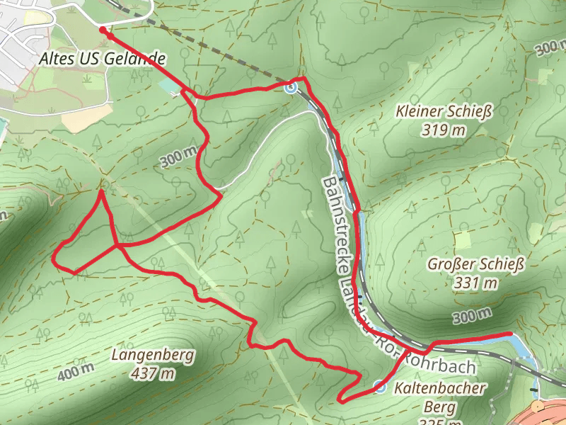 Kaltenbach Loop via Pfaelzerwald Weisser Punkt