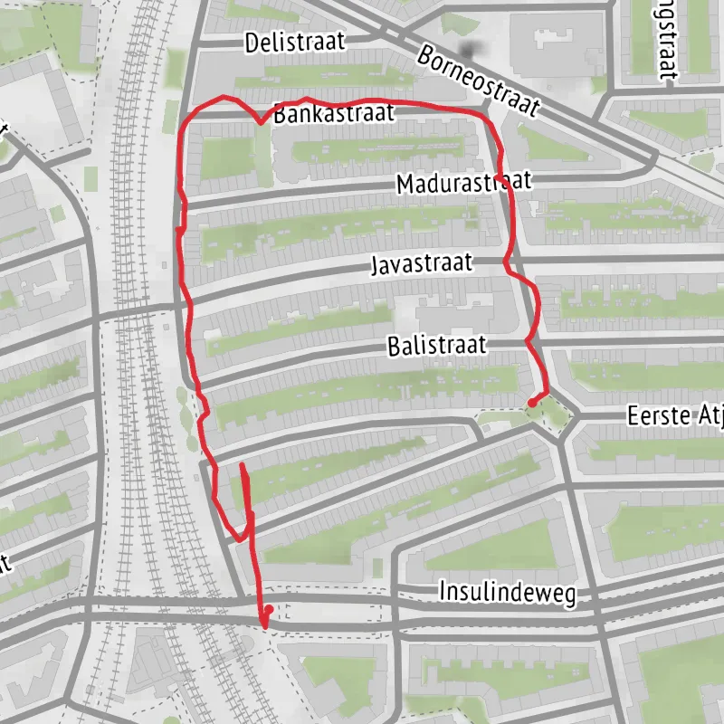Hike from Oost mobile static map