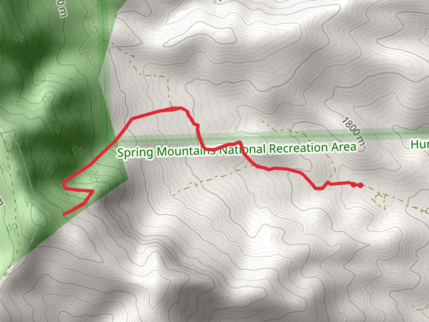 An image depicting the trail Cottonwood Pass Road Walk and its surrounding area.