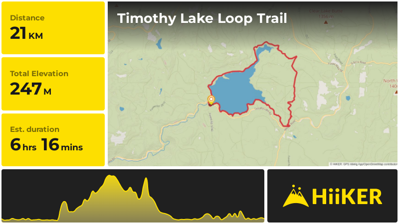 Timothy Lake Loop Trail | Clackamas County | Oregon