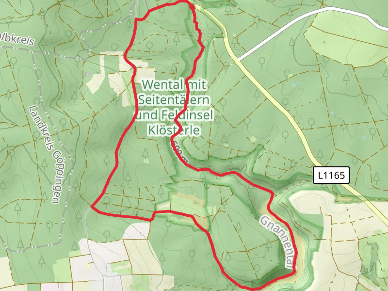 Rundweg Rauheck and Kloesterle Loop