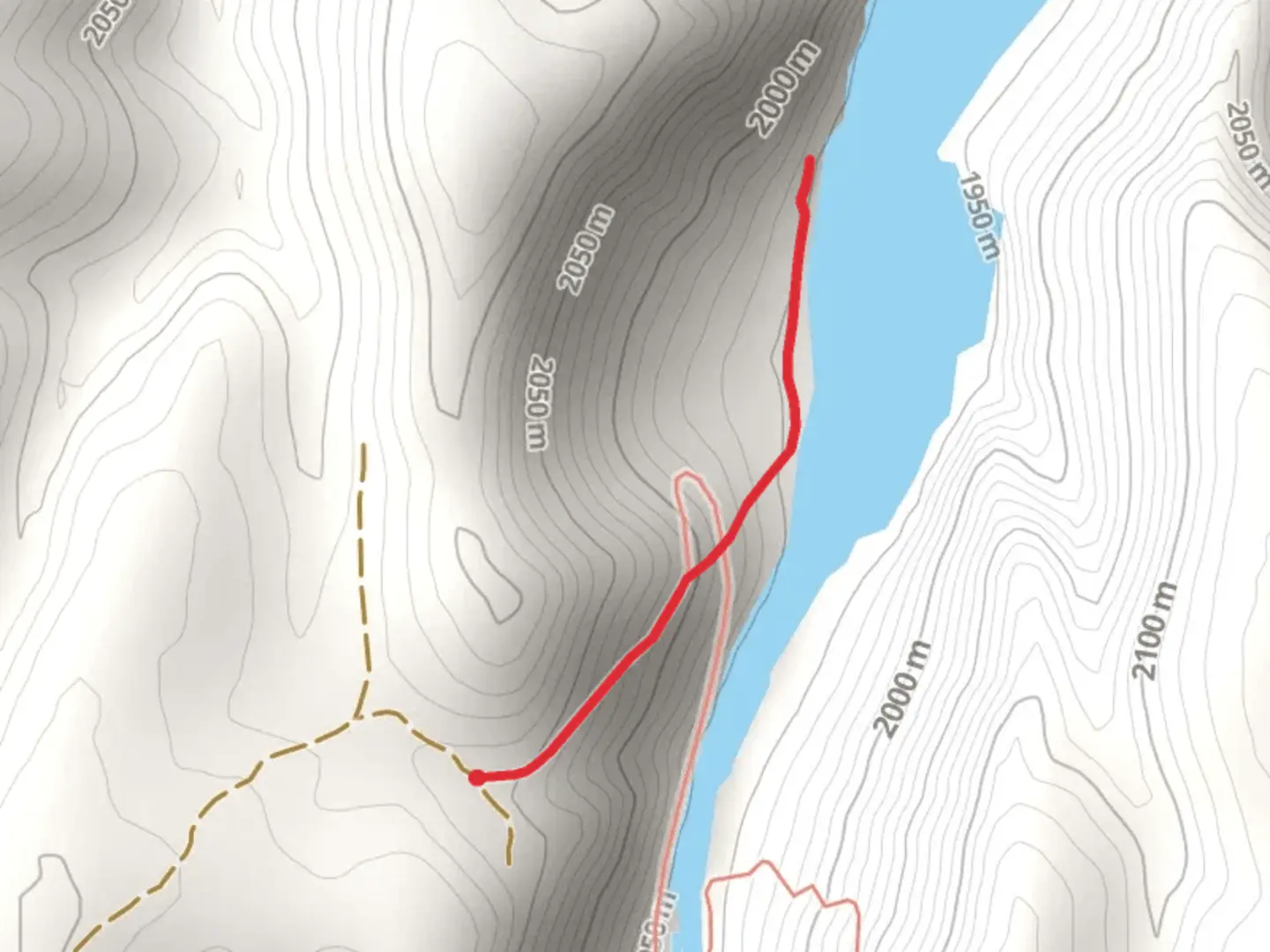 An image depicting the trail One Eighty Trail and its surrounding area.