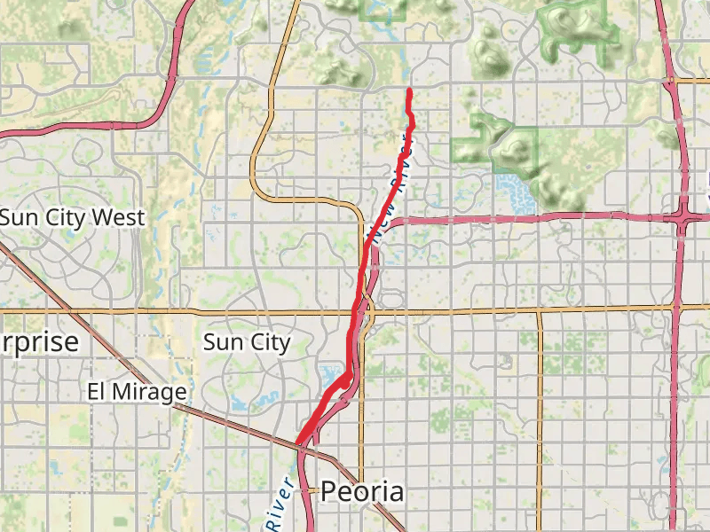 New River and Skunk Creek Trail