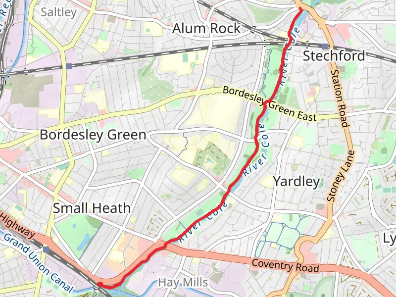 Small Heath to Stechford Walk