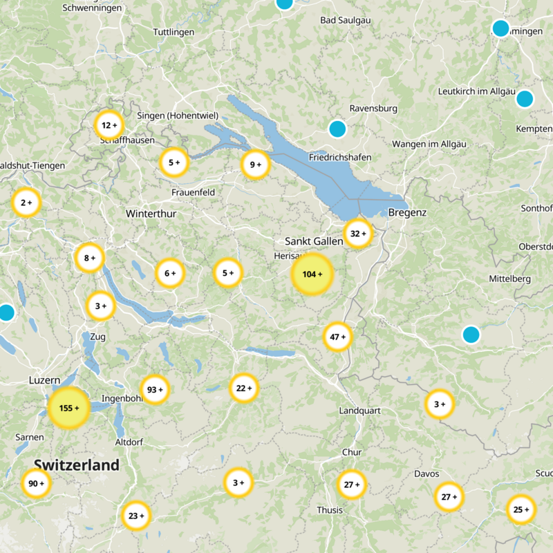 Wahlkreis Toggenburg Static Map