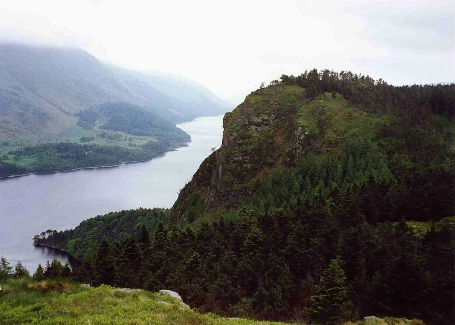 An image depicting the trail Raven Crag and Great How Loop - Thirlmere and its surrounding area.