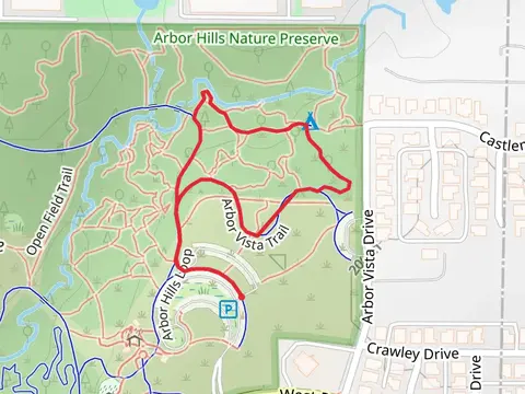 Arbor Vista, Day Camp - North and Arbor Hills Loop Trail