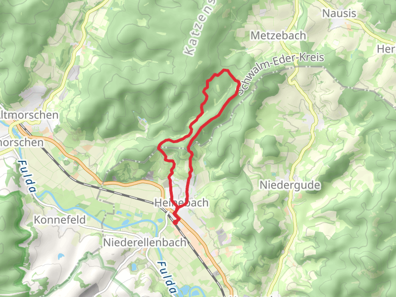 Heinebach and Sparnhager Hohe Loop