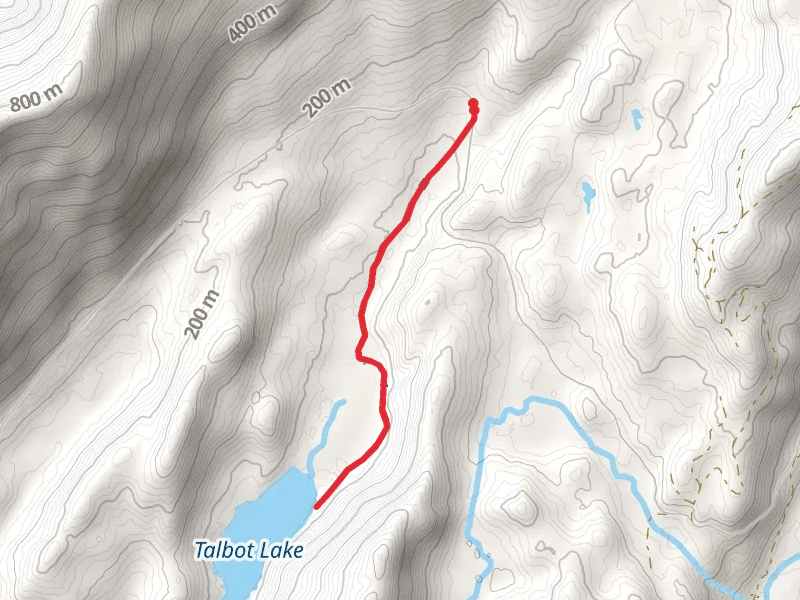 Talbot Lake via Ward Creek