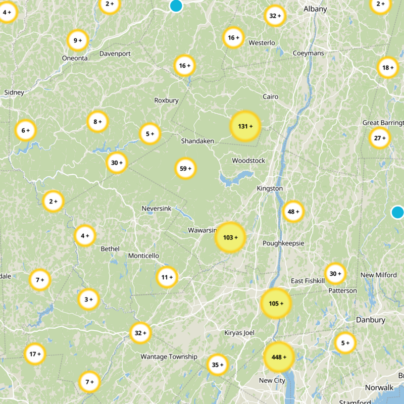 Ulster County Static Map