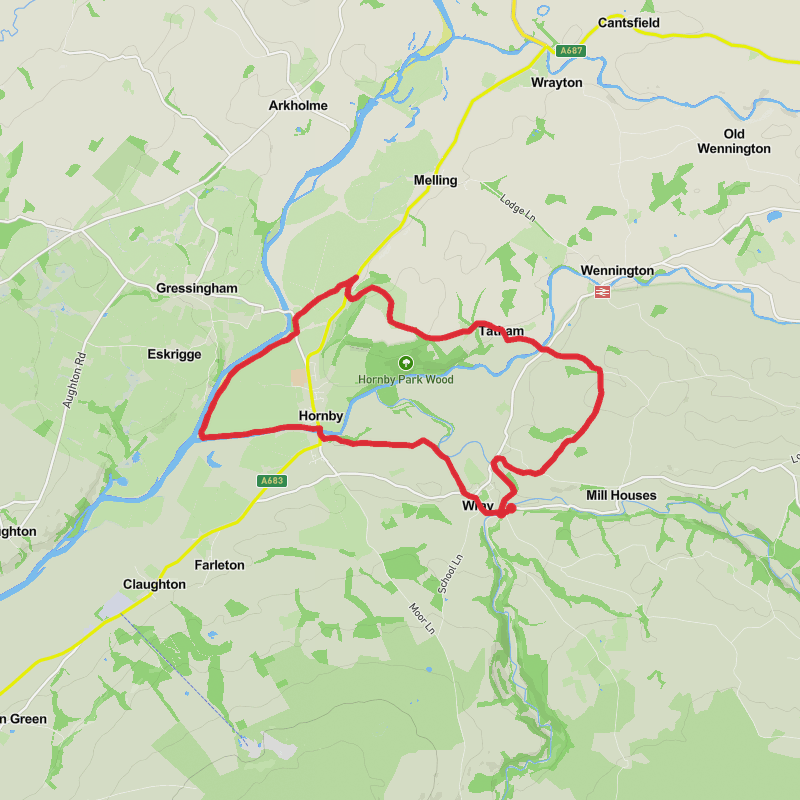 A map preview of the recording Wray.
