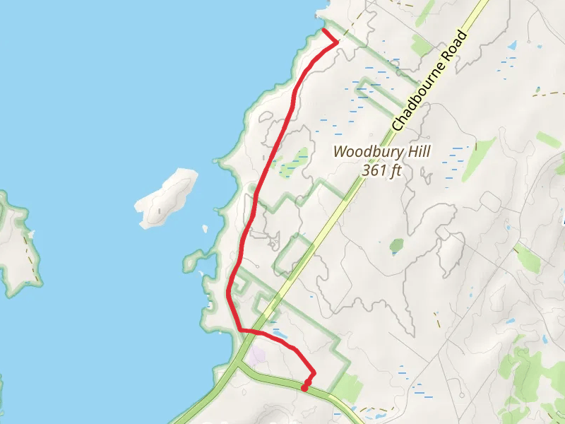 Lumbard Cementry via Sebago to the Sea Trail