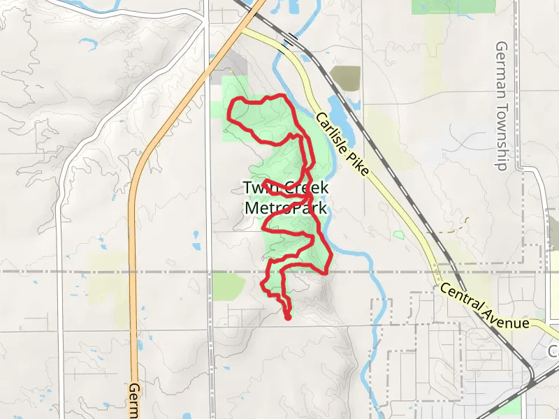 Twin Creek Metropark Loop
