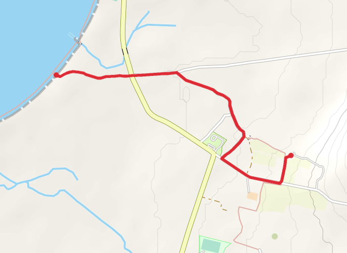 Gallarys Oratory Spur mobile static map
