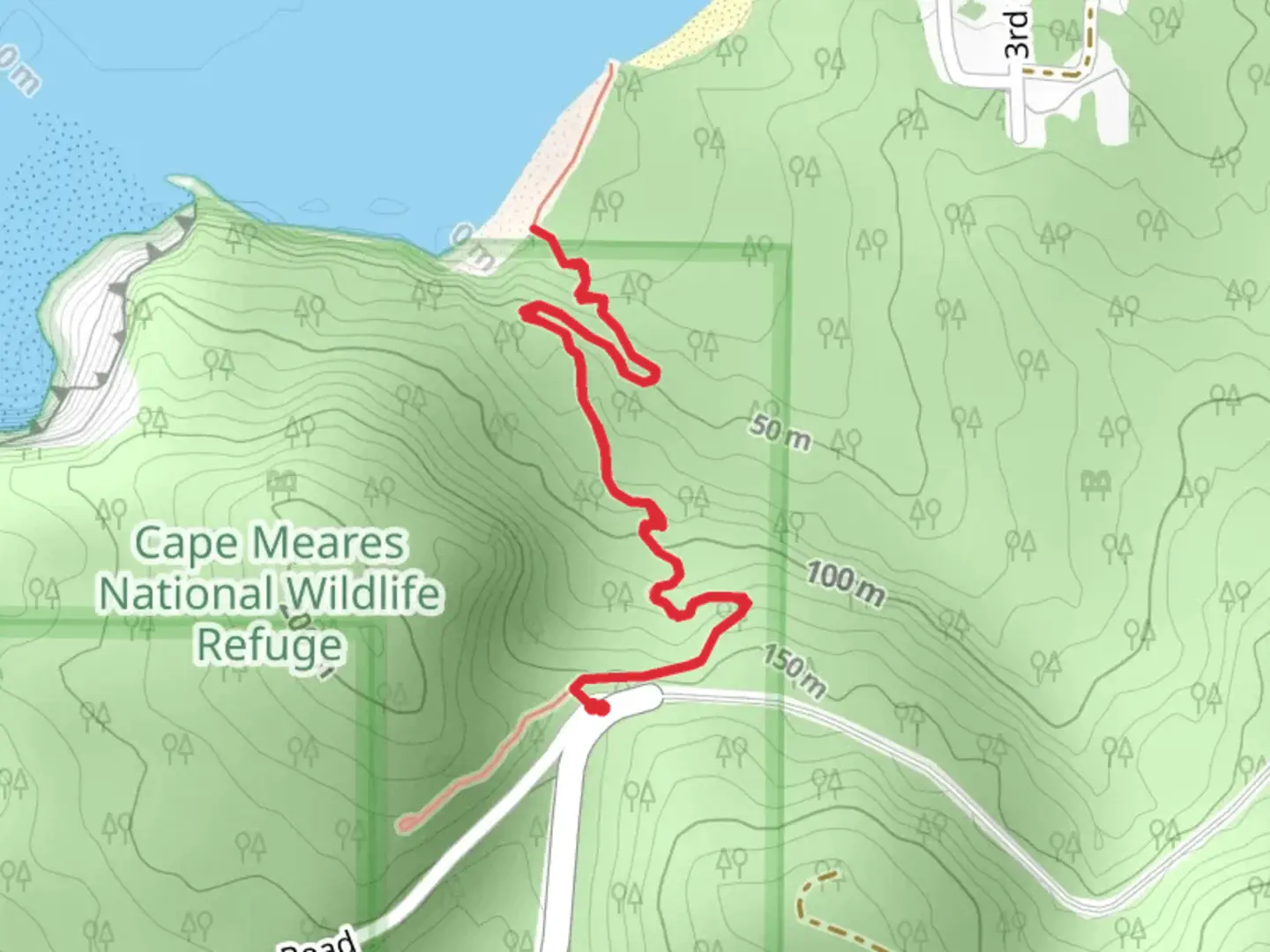 An image depicting the trail Cape Meares Scenic Trail and its surrounding area.