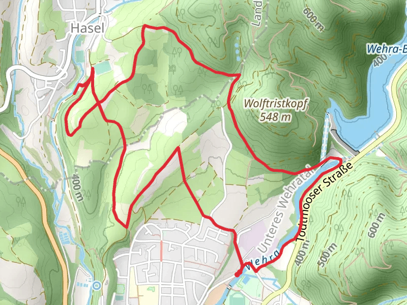 Hummelberg, Hasel and Erdmannshohle Loop