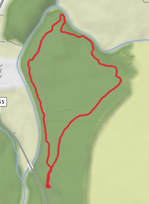 County Wicklow Walking mobile static map