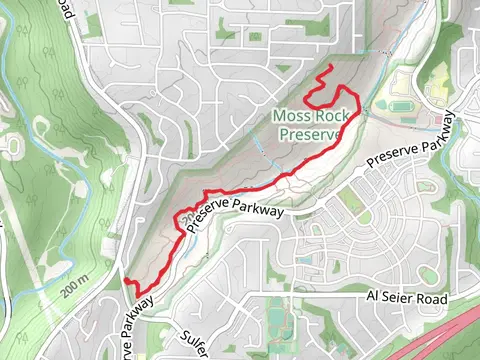 Moss Rock Preserve White Trail