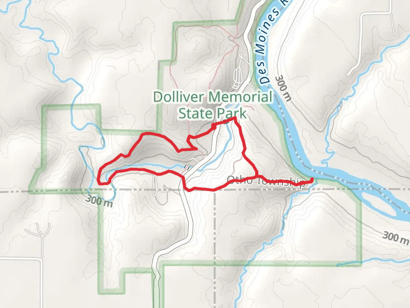 Copperas Trail and Indian Loop Trail