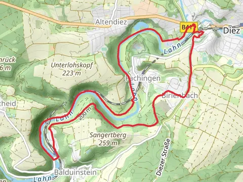 Lahn via Lubentiusweg