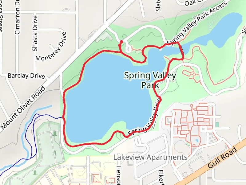 Spring Valley Lake Loop