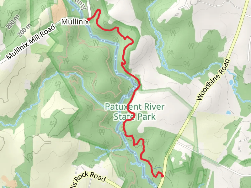 Split Rock and Patuxent Howard County Trail