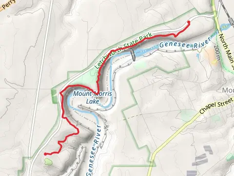 Mount Morris Lake and Highbanks Trail