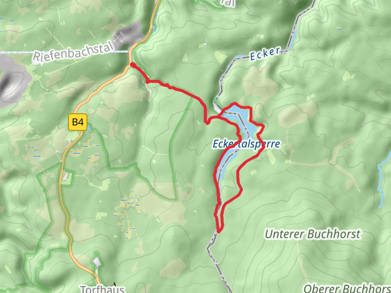 Eckertalsperren Rundweg