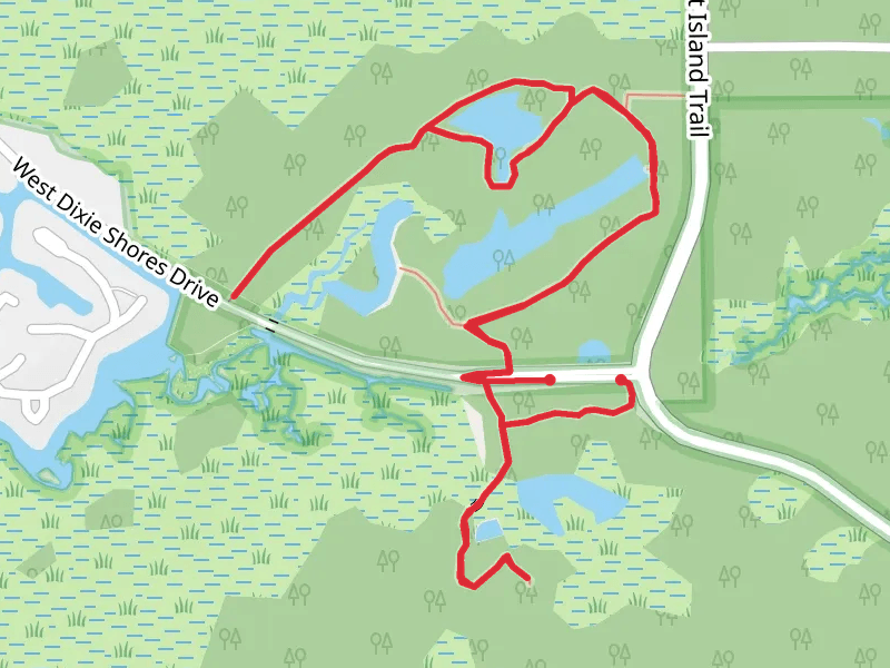 Crystal River Preserve State Park Trail