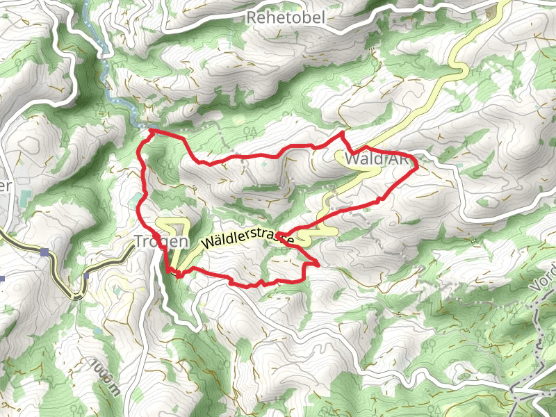 Trogen to Wald Loop