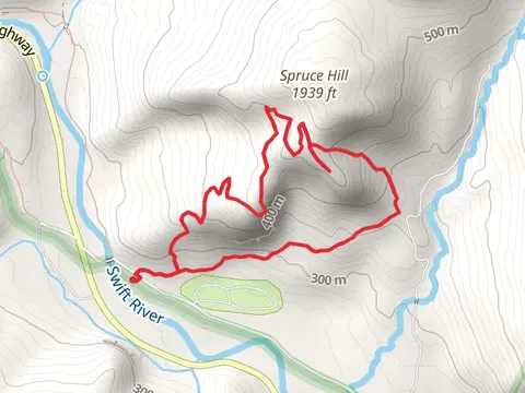 Spruce Hill via Boulder Loop Trail