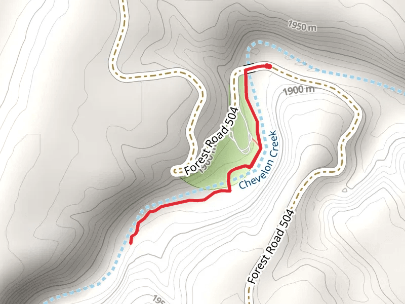 Chevelon Creek - One Eighty Trail