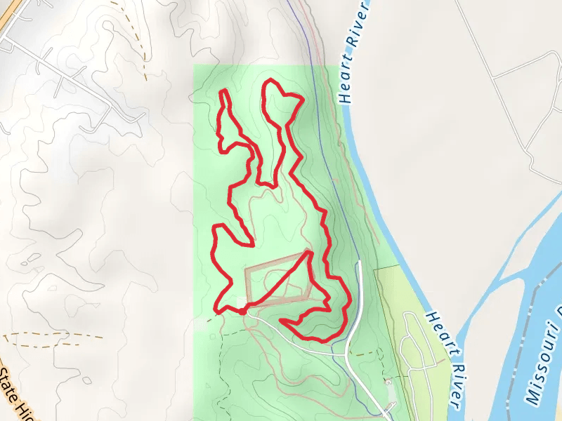 Bob-Tailed Bull Pass and Little Sioux Loop