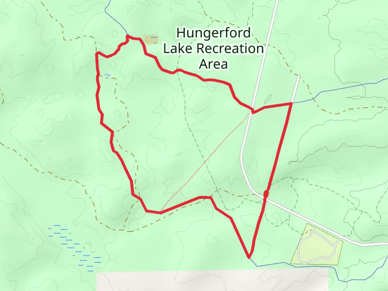 Hungerford Lake Recreation Area Loop